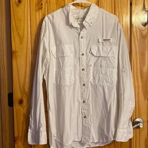 Magellan White Button Down shirt